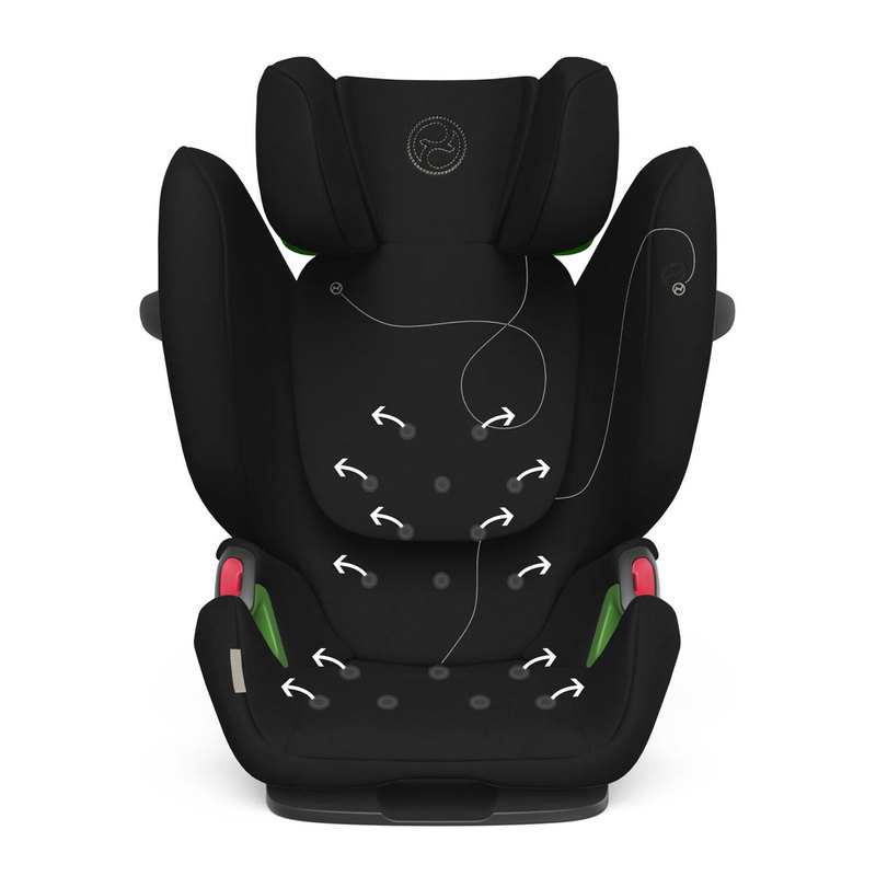 Siège auto groupe 1/2/3 Pallas G i-size moon Black Cybex