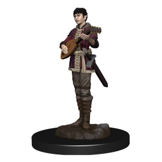 D&D Icons of the Realms: Premium Painted Figure - Half-Elf Bard Female