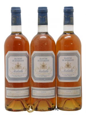 Monbazillac Blanche de Bosredon 1995 - Lot de 3 Bouteilles