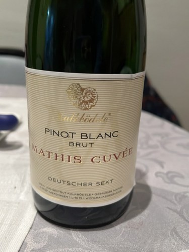 KalkbödeleMathis Cuvée Pinot Blanc Brut 2018