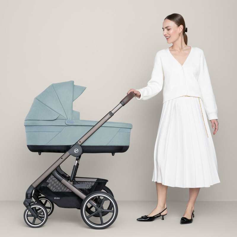 Nacelle Cot S lux pour poussette Balios sky blue Cybex