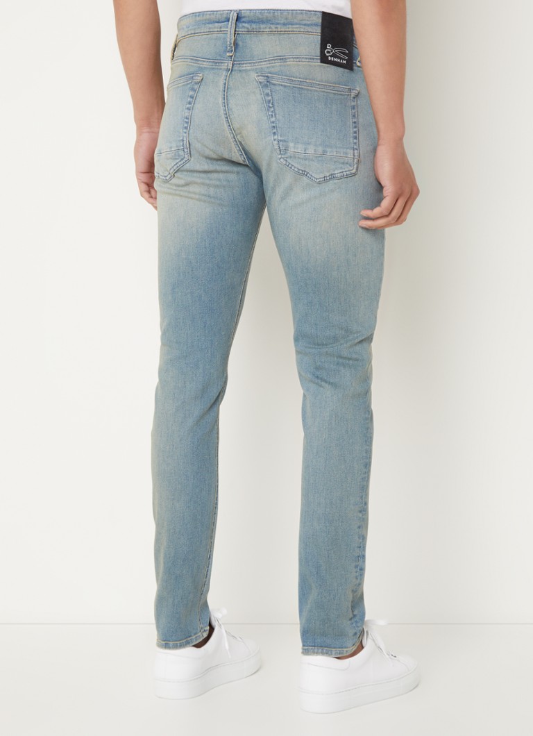 Denham Bolt skinny jeans with medium wash and side pockets