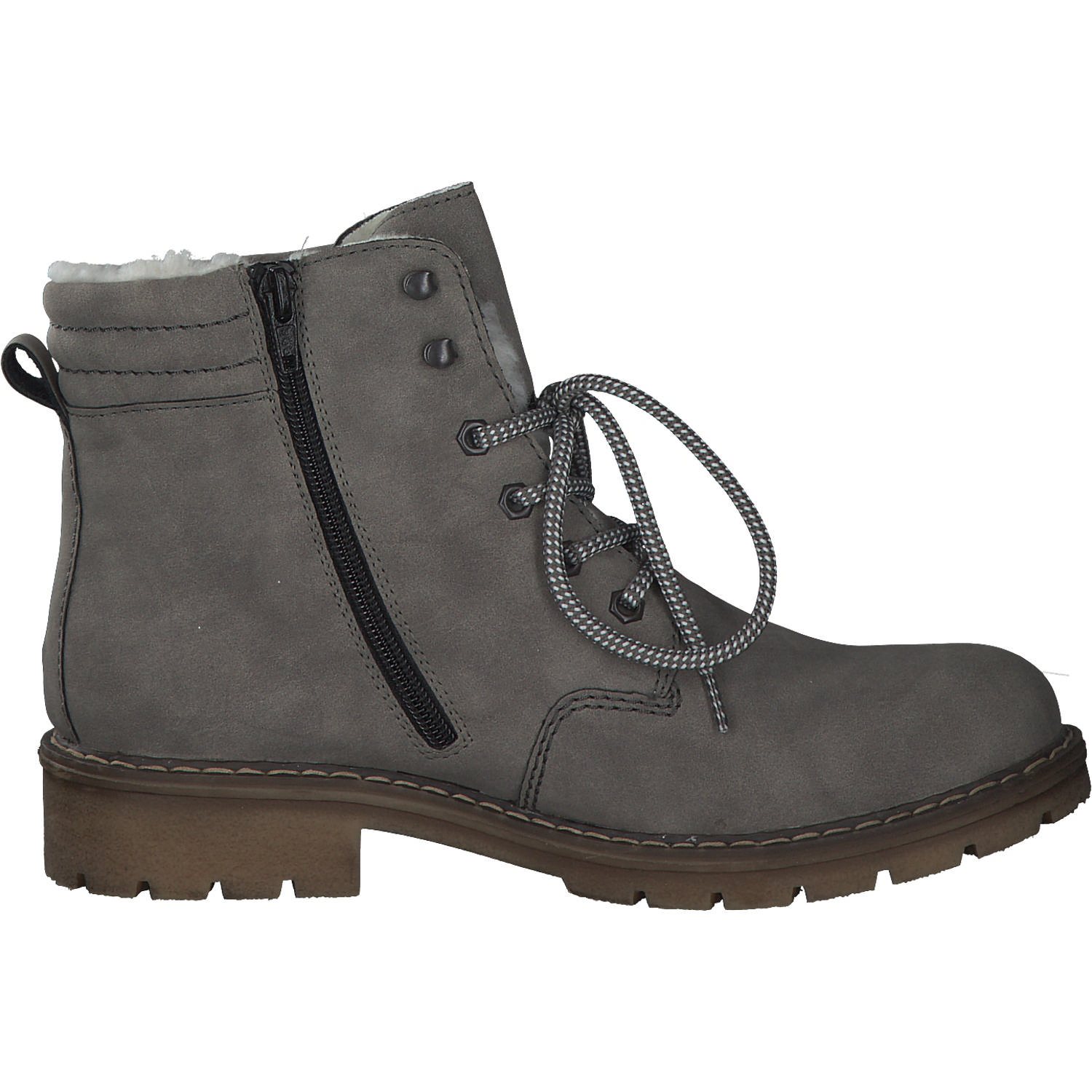 Rieker Y9125, Winterstiefeletten, Damen, Grau