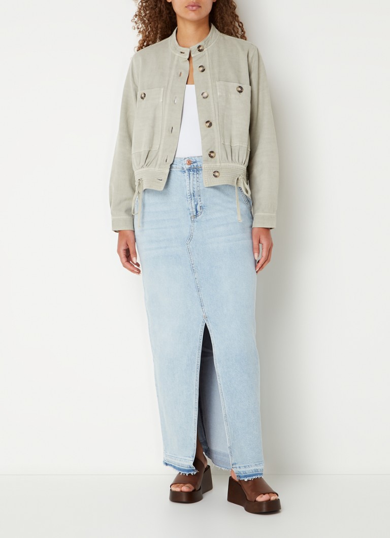 Rails Alma Overshirt aus Lyocell-Mischgewebe mit Brusttaschen