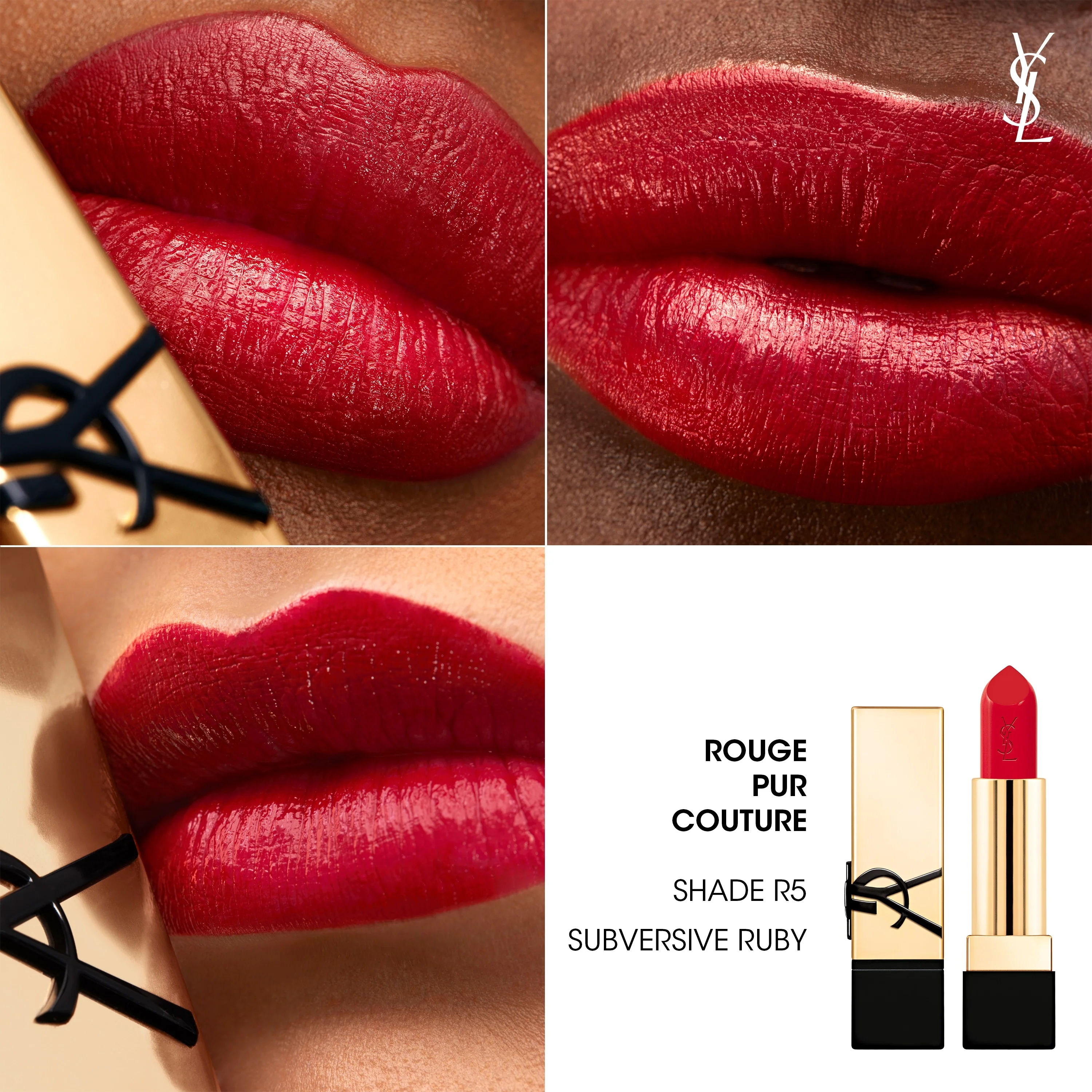 Batom Rouge Pur Couture Lips - Batom Acetinado - Batom