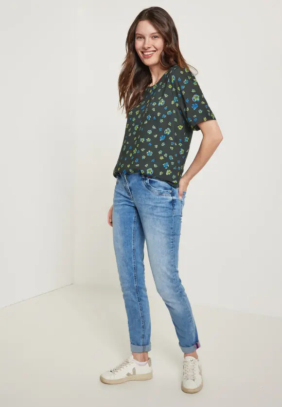 CECIL Bluse mit Blumenprint