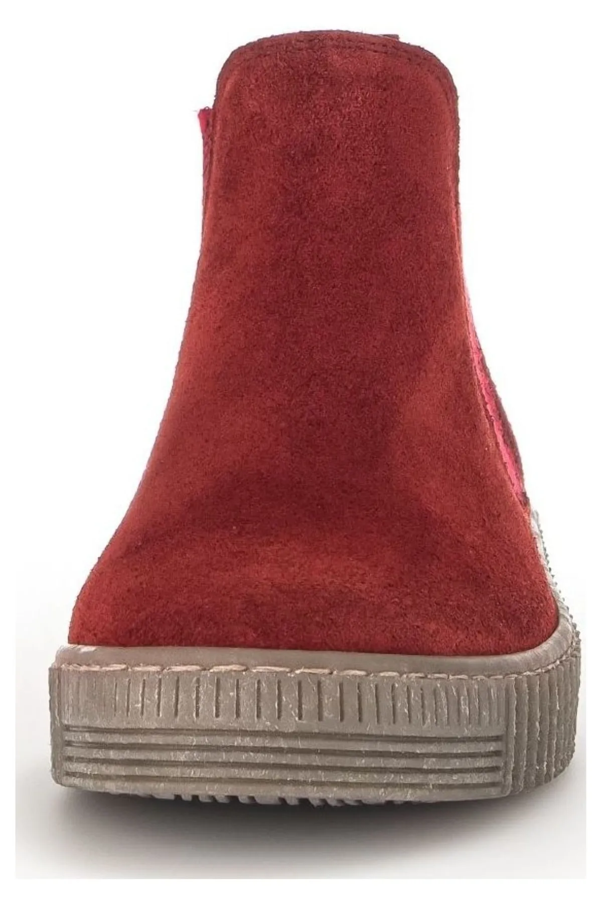 GABOR  Stiefelette - Rot - Flacher Absatz