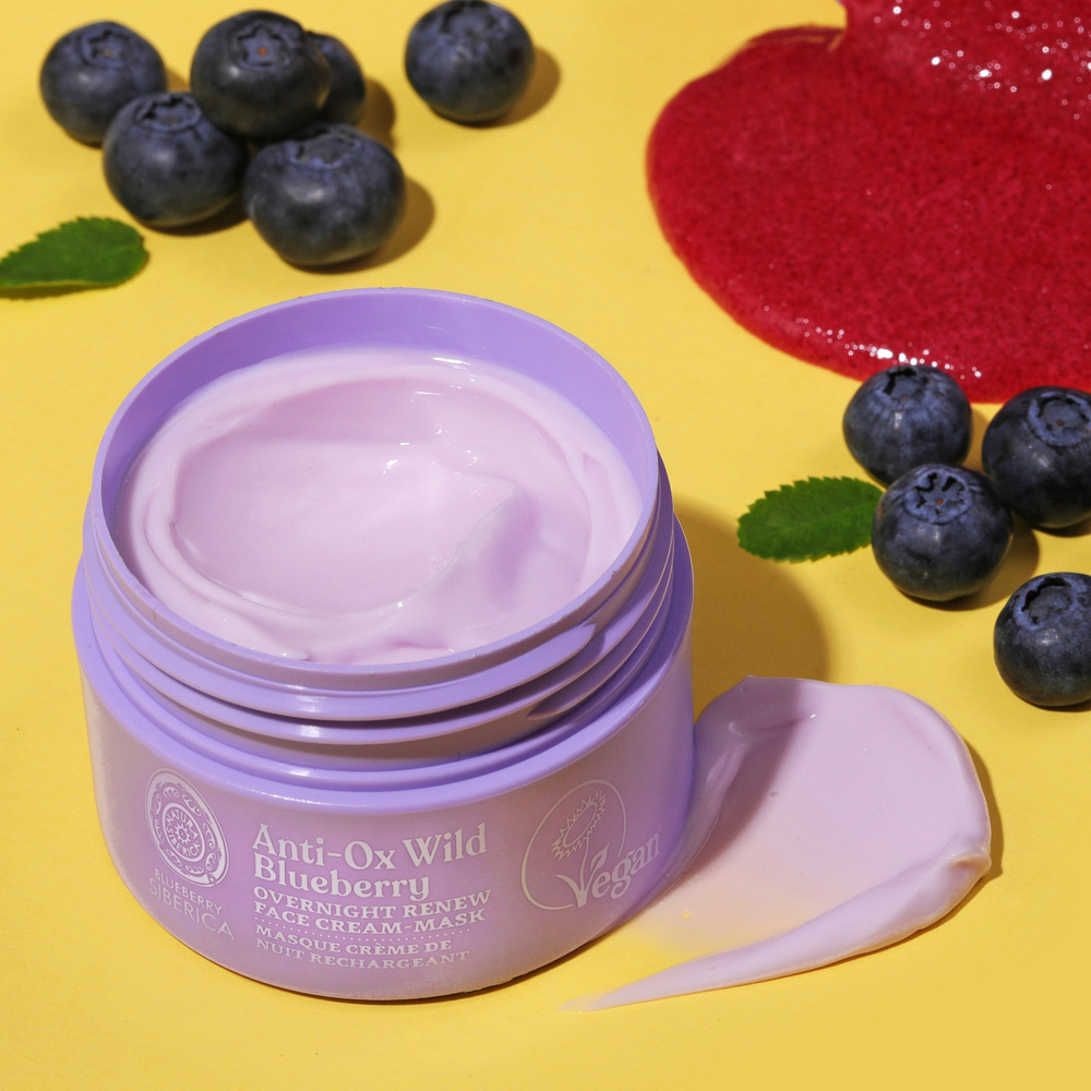 Natura Sibérica Masque Crème de Nuit Rechargeant Soin Visage