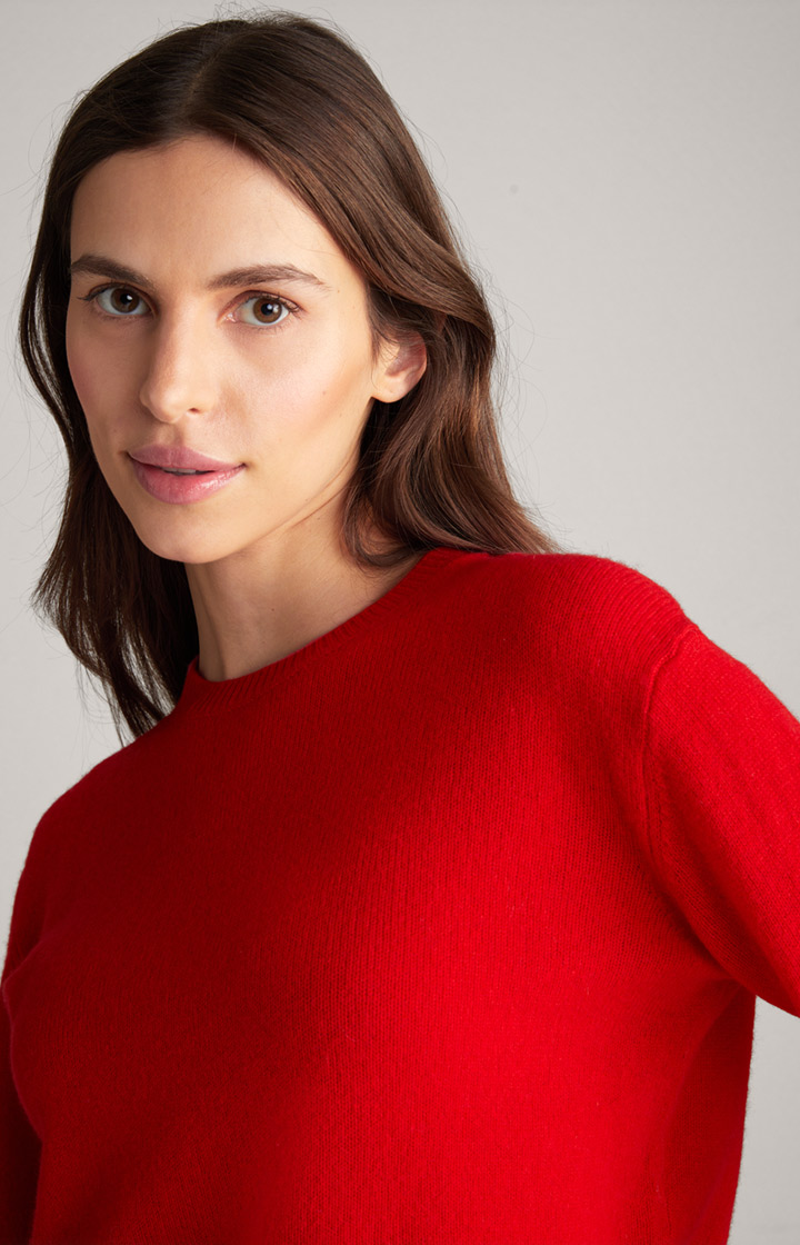 Cashmere-Shirt in Rot