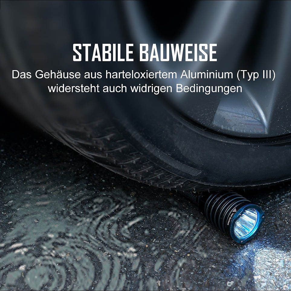 Warrior X 3 Taktische LED Taschenlampe