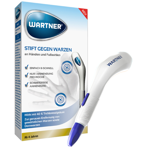 WARTNER Stift gegen Warzen 2.0  1 St  Stifte