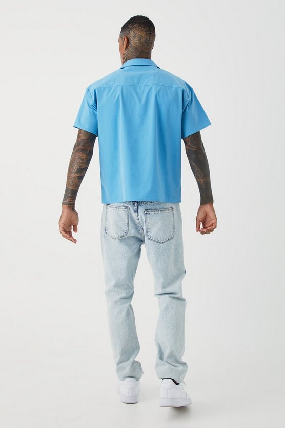 Kastiges Stretch-Hemd