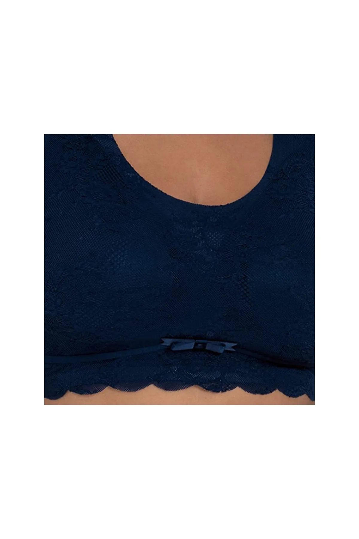 Anita  BH - Blau - Strukturiert