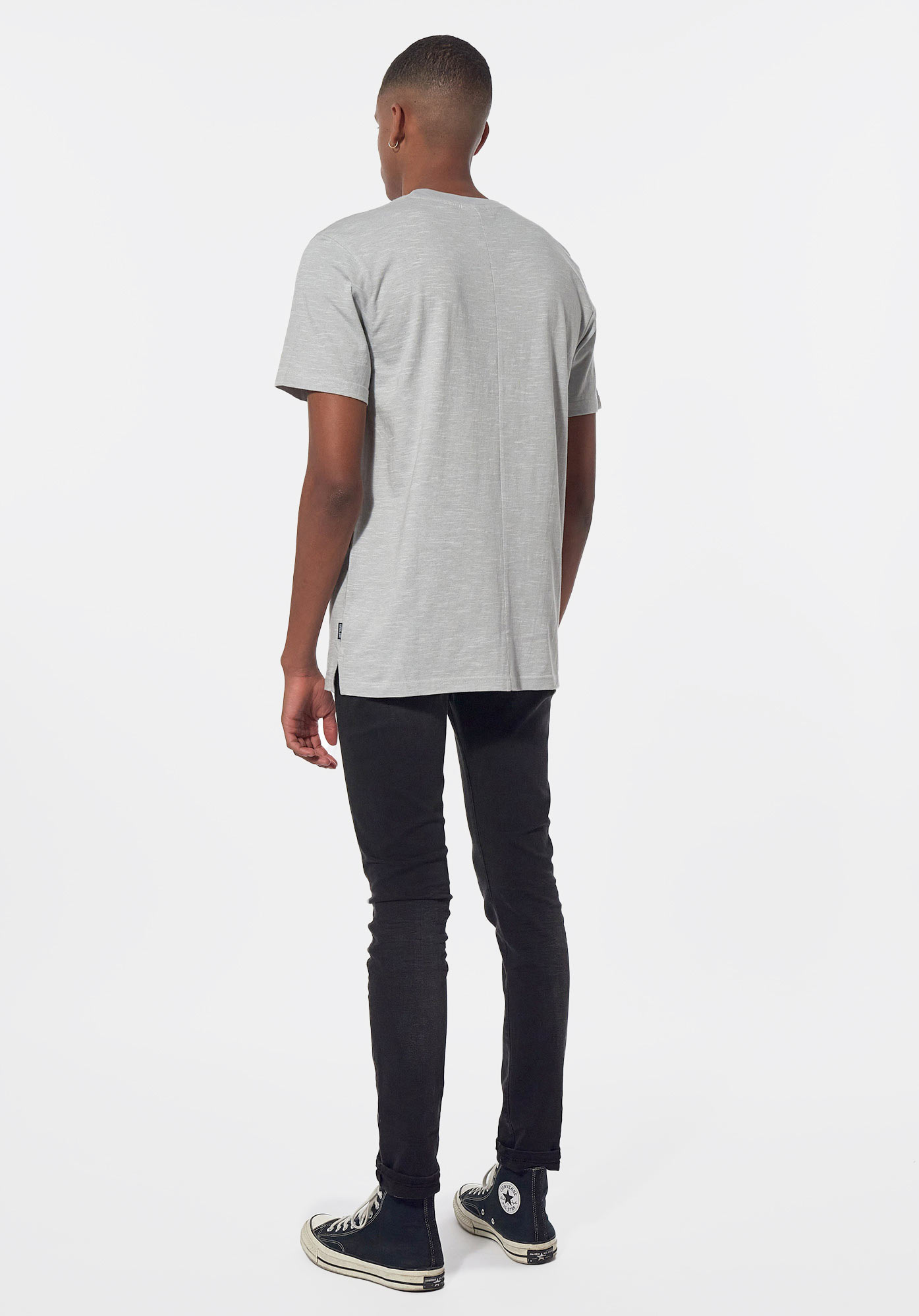 CAIN   T-shirt bleu clair Homme en 100% coton bio