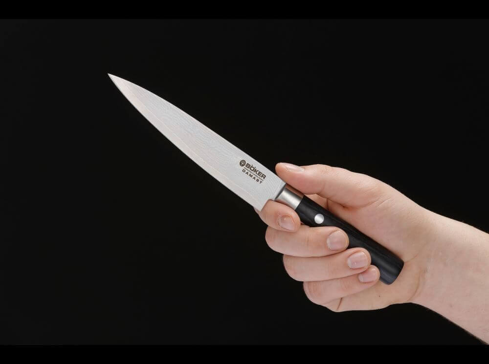 Damast Black Allzweckmesser
