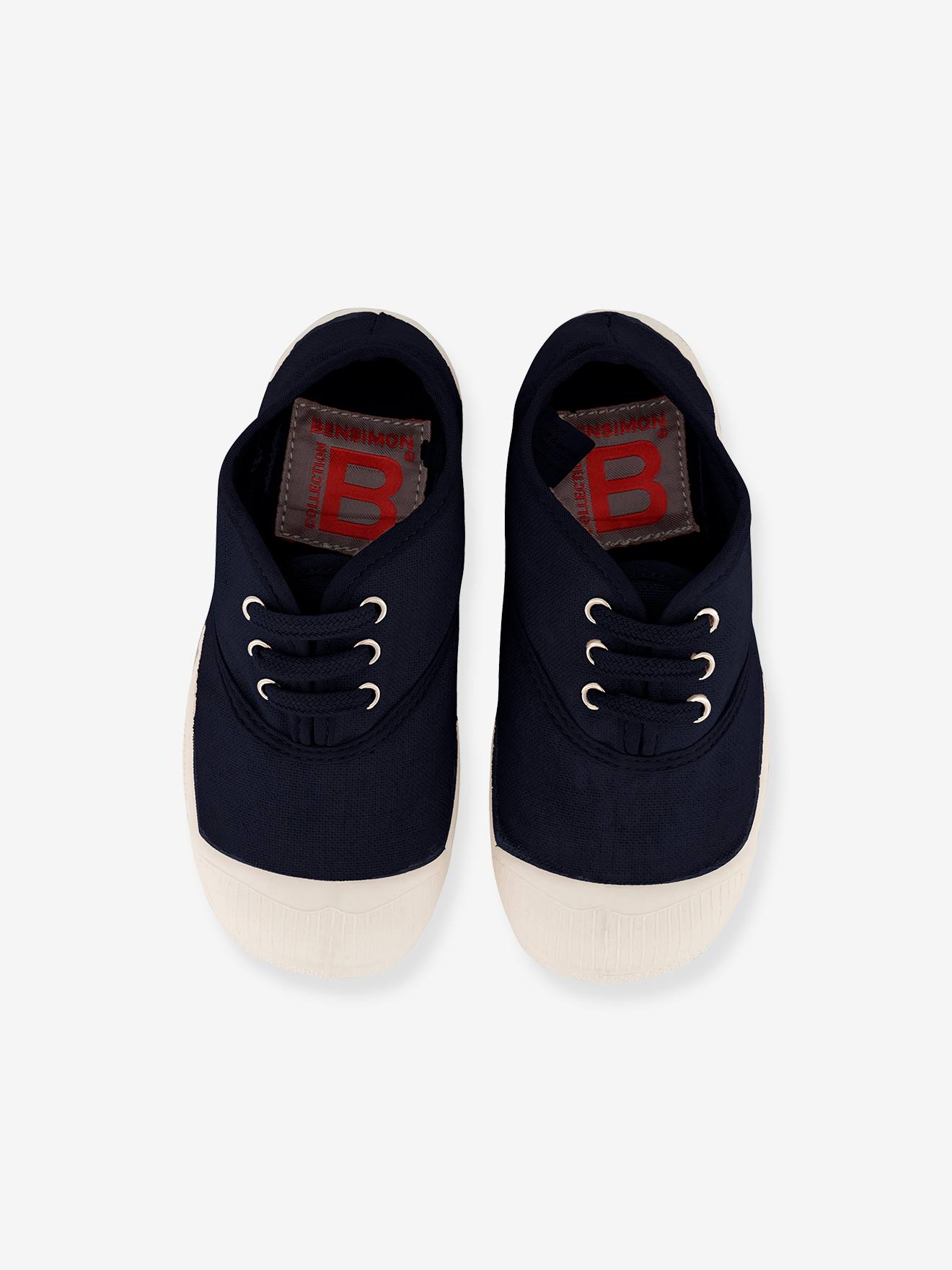 Bensimon Kinder Stoffschuhe mit Schnürung BENSIMON Oeko-Tex - beige