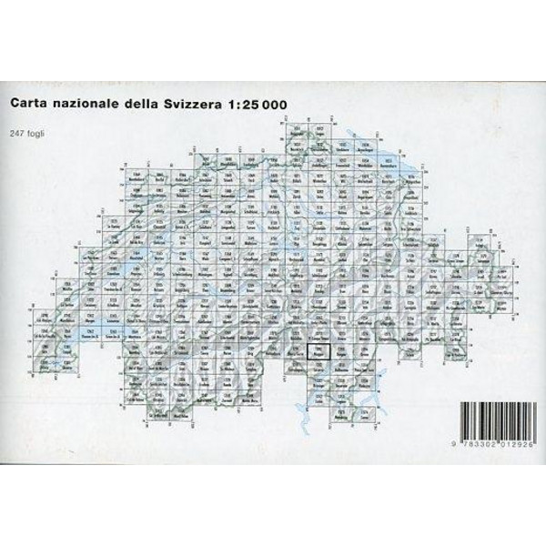 Swisstopo 1 : 25 000 Maggia - Wanderkarte