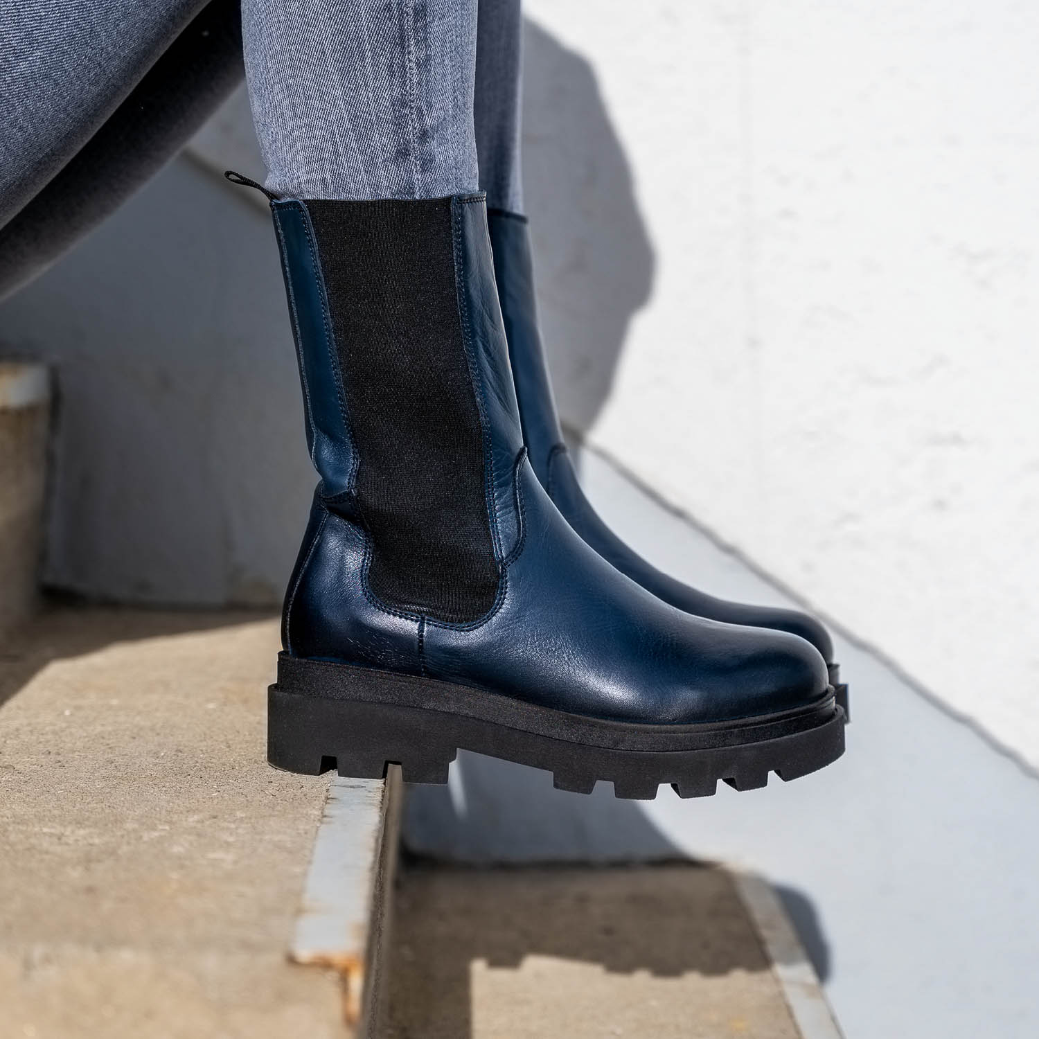 Palado Elba, Chelsea Boots, Damen, Petrol