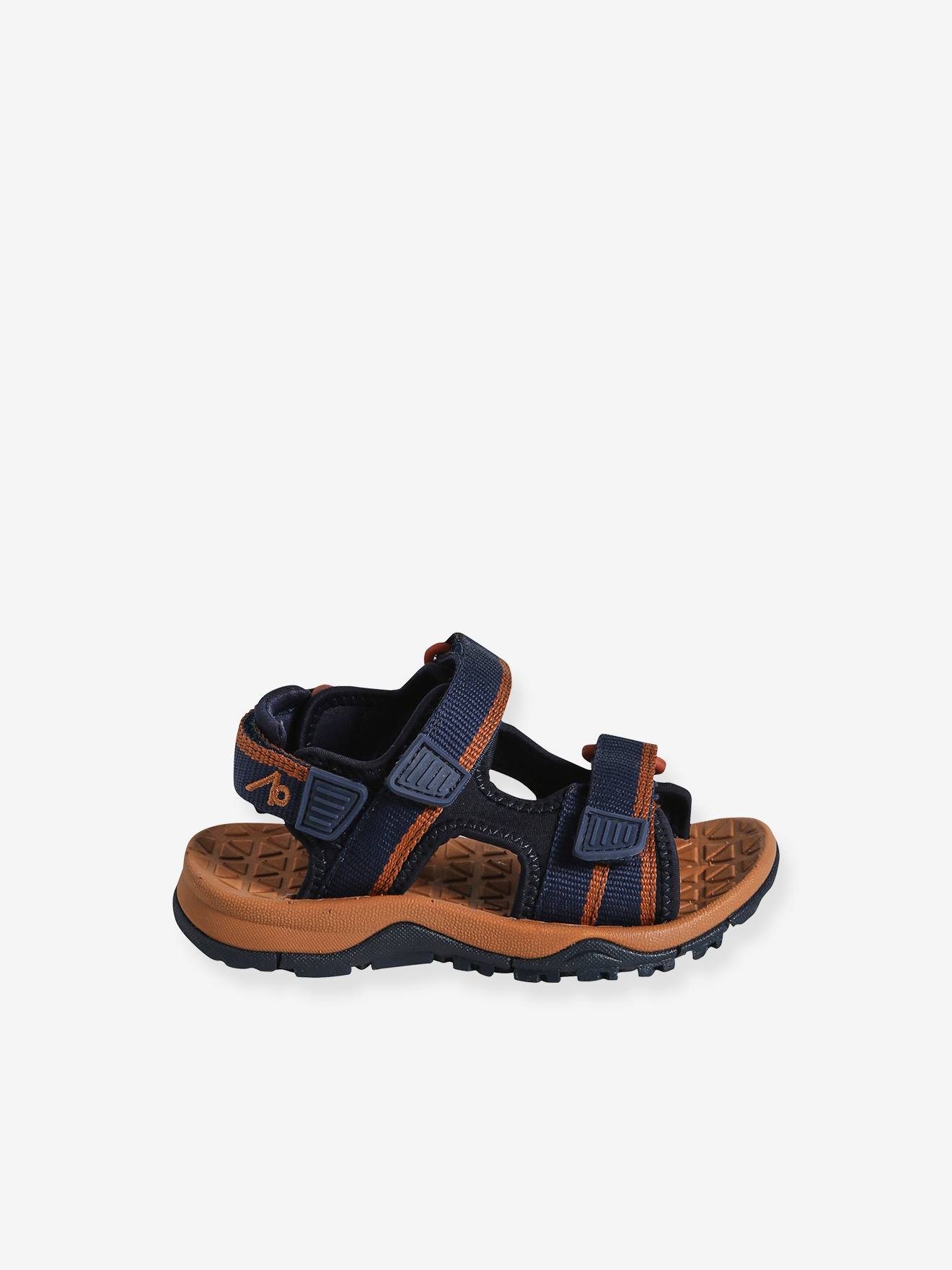 Vertbaudet Kinder Trekking-Sandalen - blau