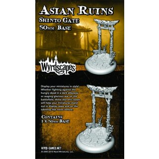 Malifaux: Asian Ruins 50mm Bases 3
