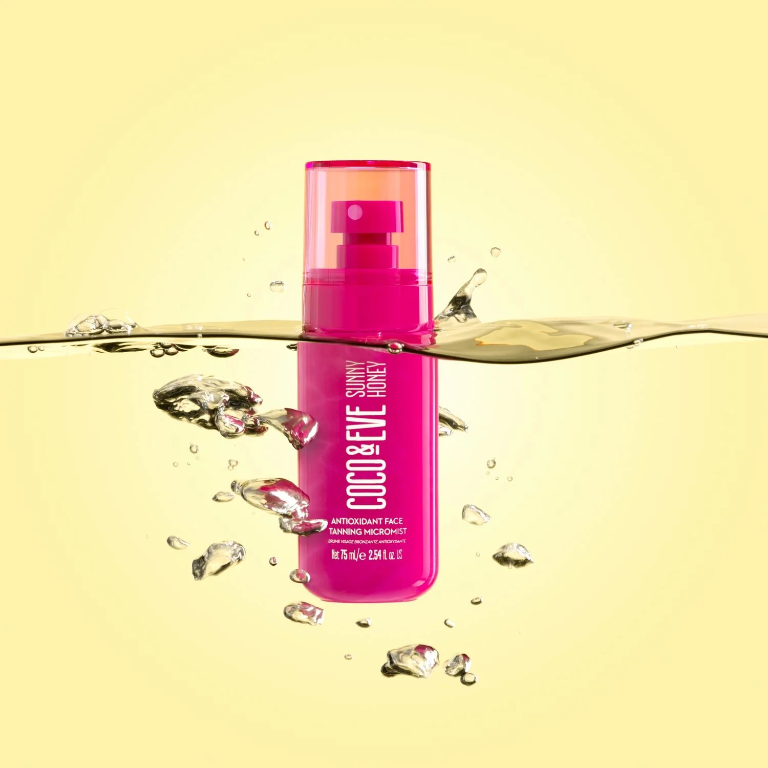 Sunny Honey Antioxidant Face Tanning Microspray - Autobronzant facial