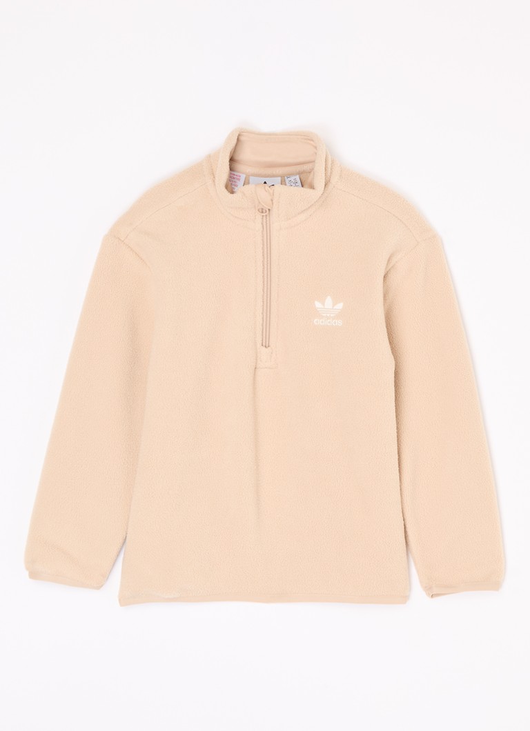 Bluza polarowa Adidas z zamkiem błyskawicznym do połowy