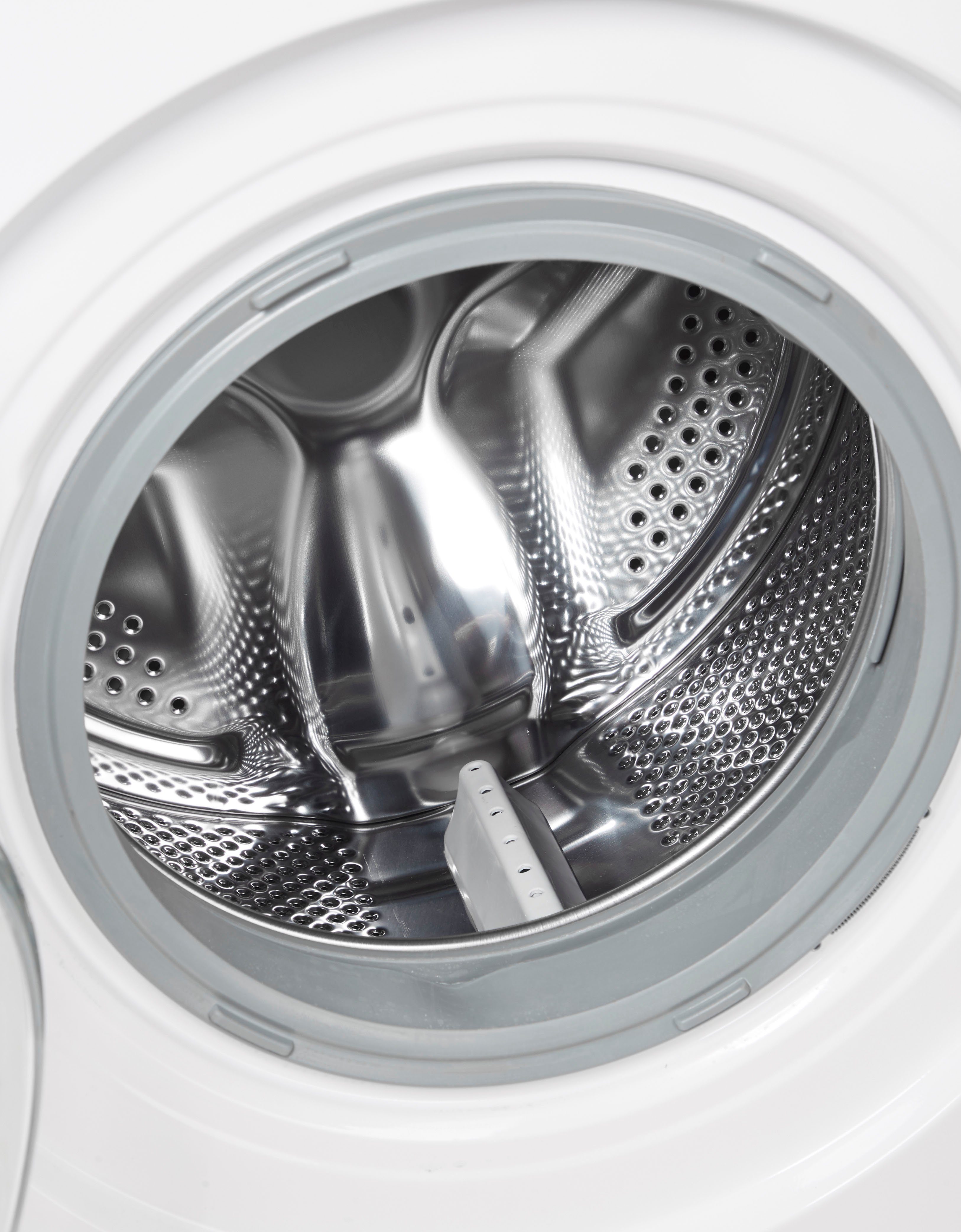 Hanseatic Waschmaschine HWM5T110D, 5 kg, 1000 U/min, Dynamische Mengenautomatik, Allergieprogramm, Überlaufschutzprogramm