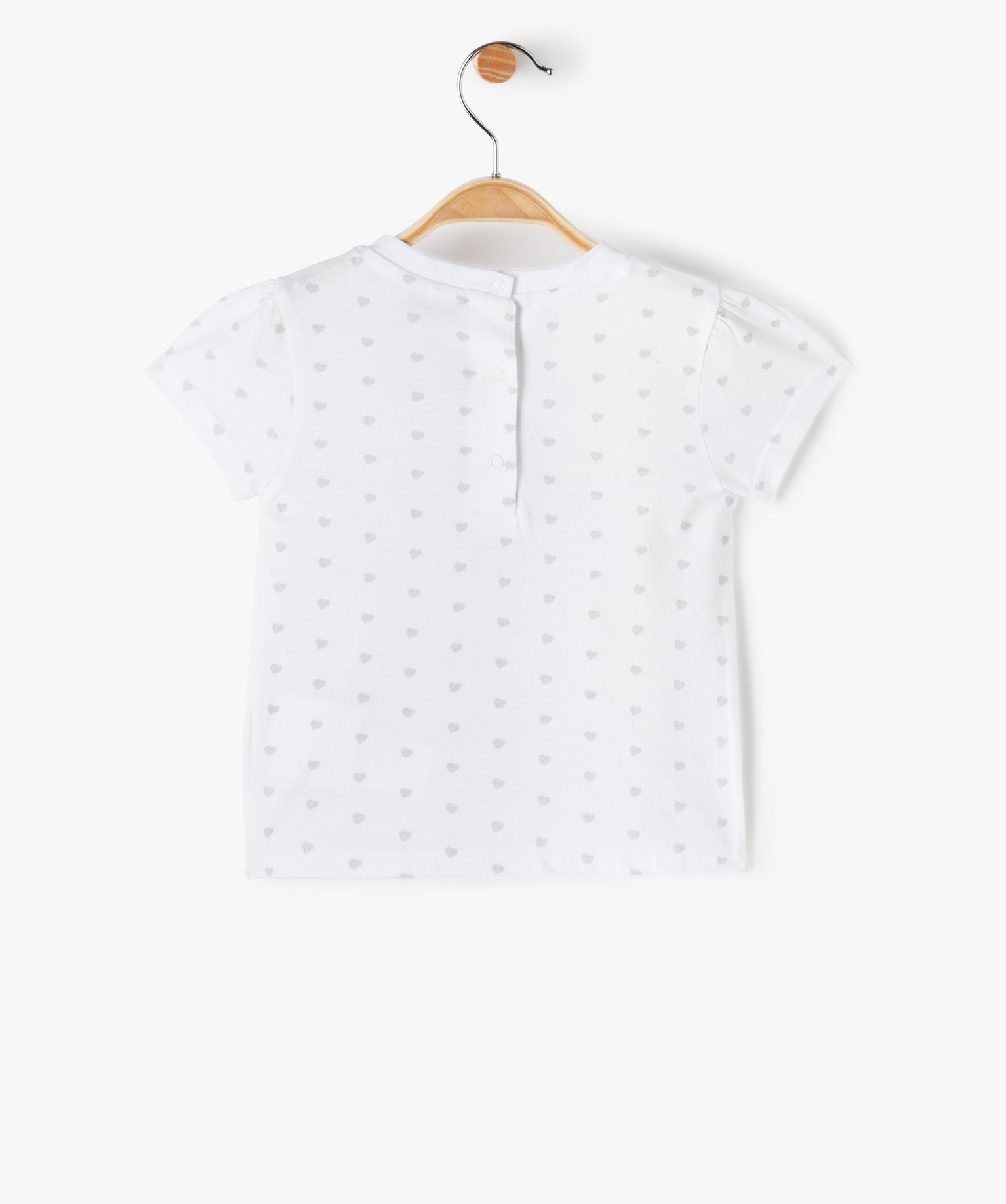 Tee-shirt bébé fille avec motif Titi – Looney Tunes blanc | GEMO