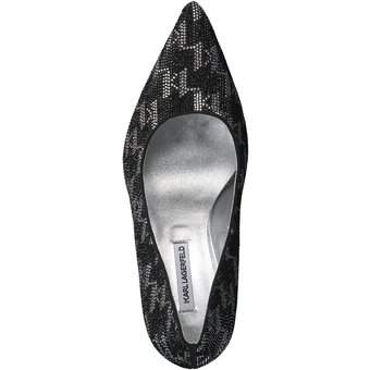 Karl Lagerfeld Sarabande II Court Shoe in schwarz