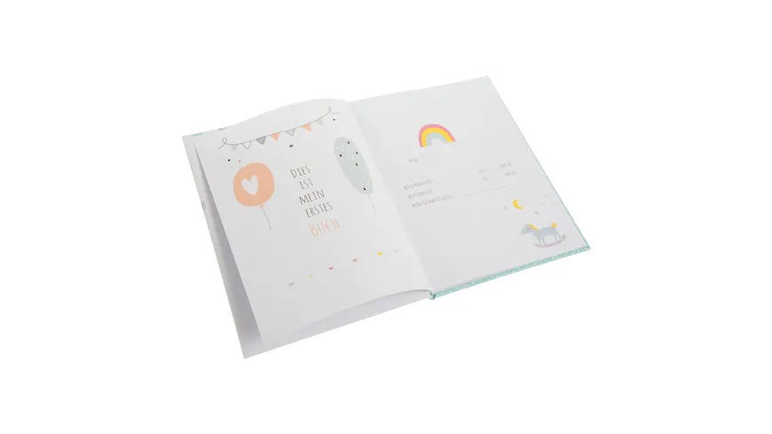 goldbuch Babytagebuch Ballonfahrt 21x28 cm mit 44 illustrierte Seiten