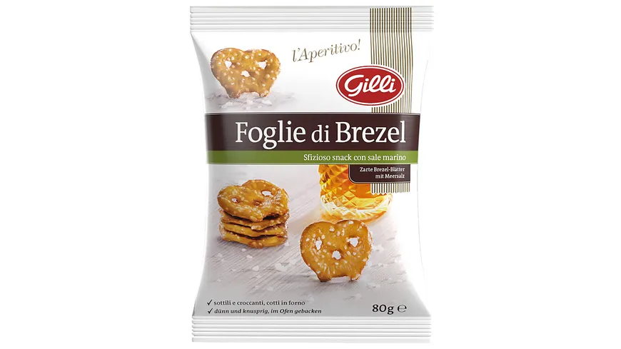 GILLI Foglie Di Brezel Klassik 80 g