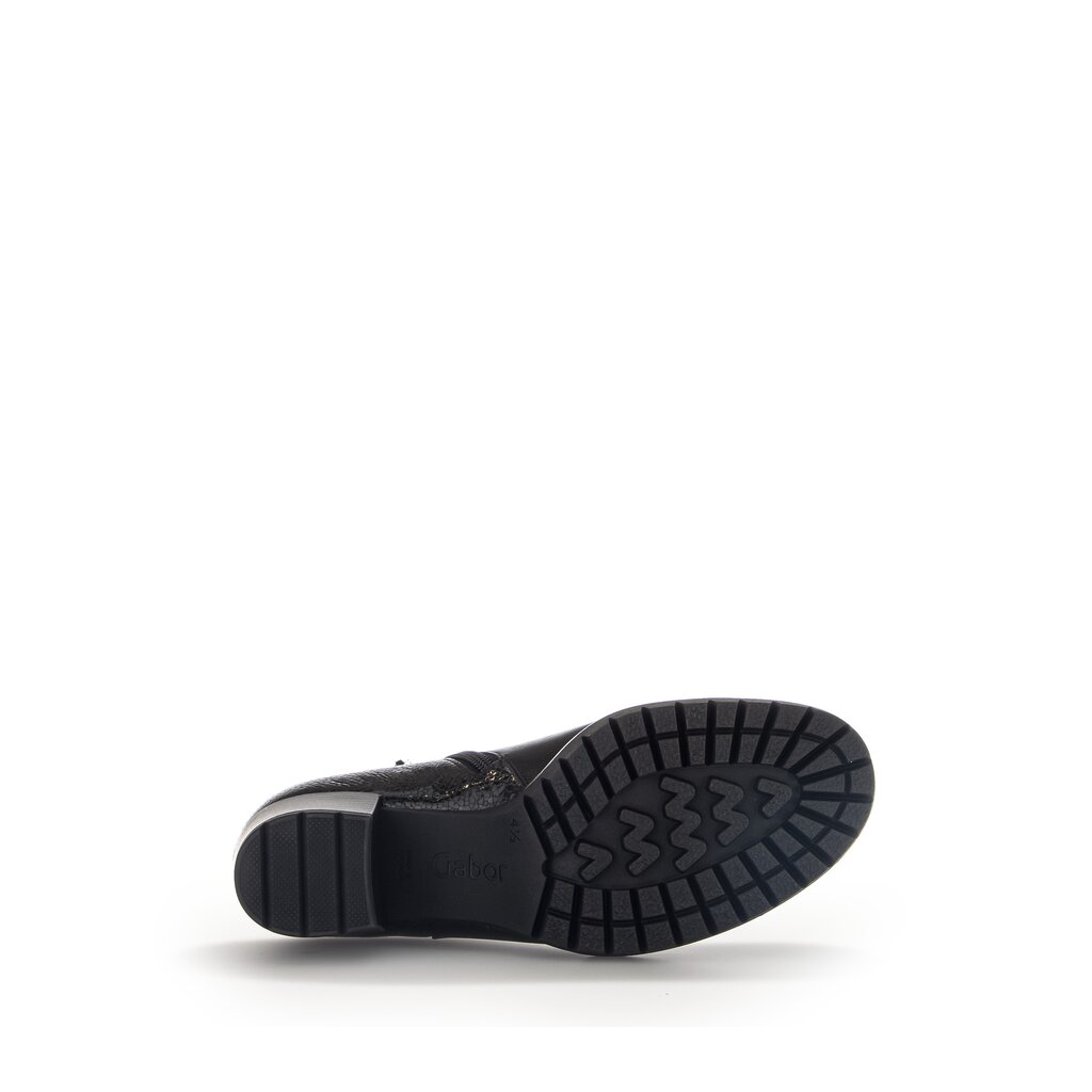 Gabor comfort Sportliche Stiefelette schwarz
