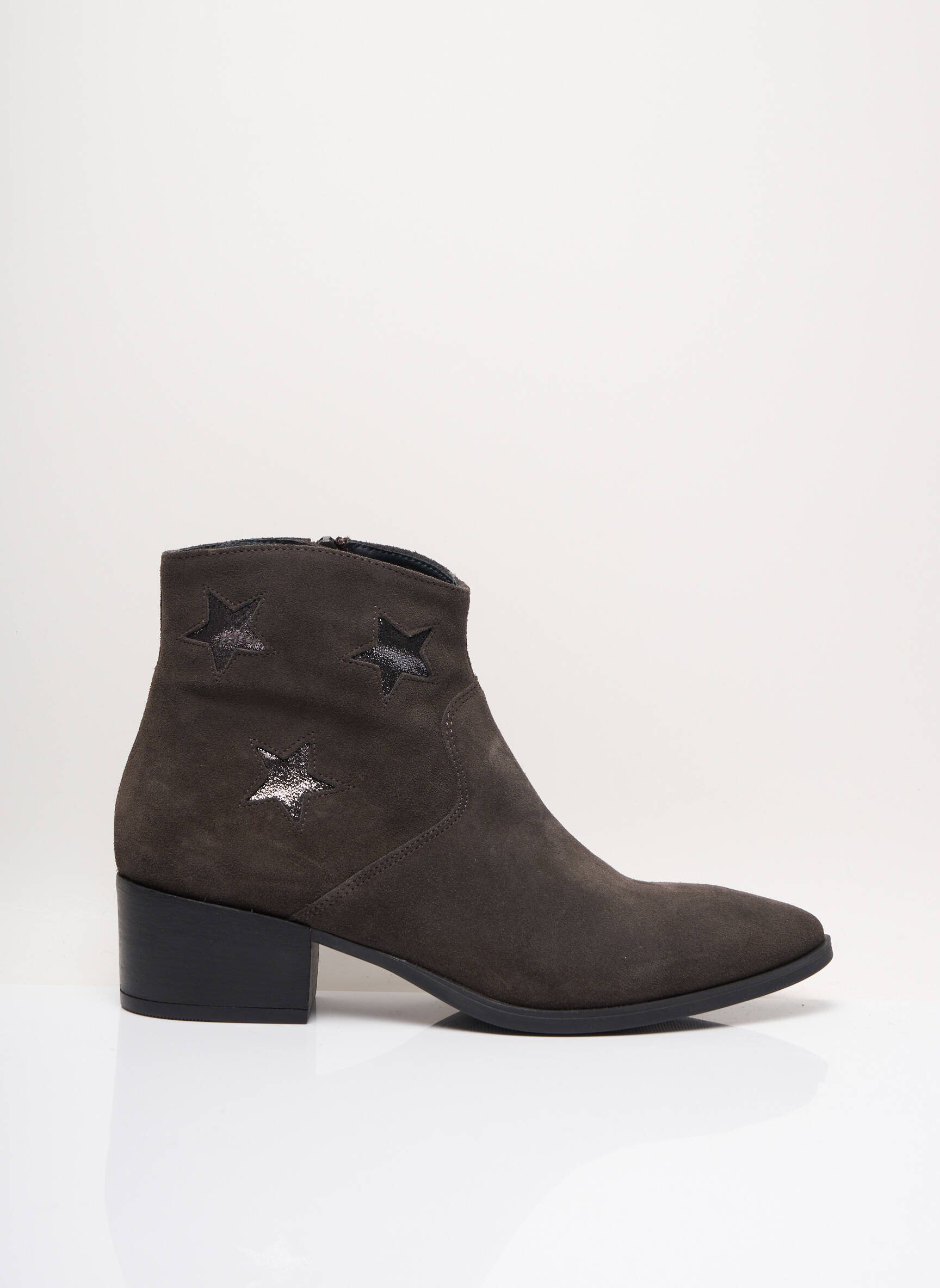 Reqins Bottines Femme couleur gris