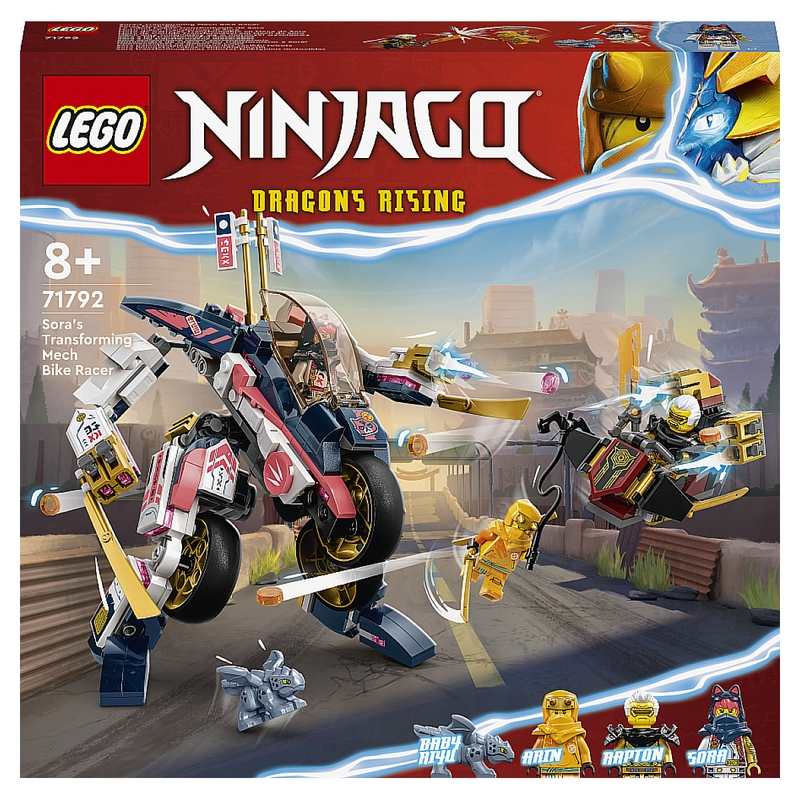 71792 Le robot bolide transformable de sora, LEGO Ninjago