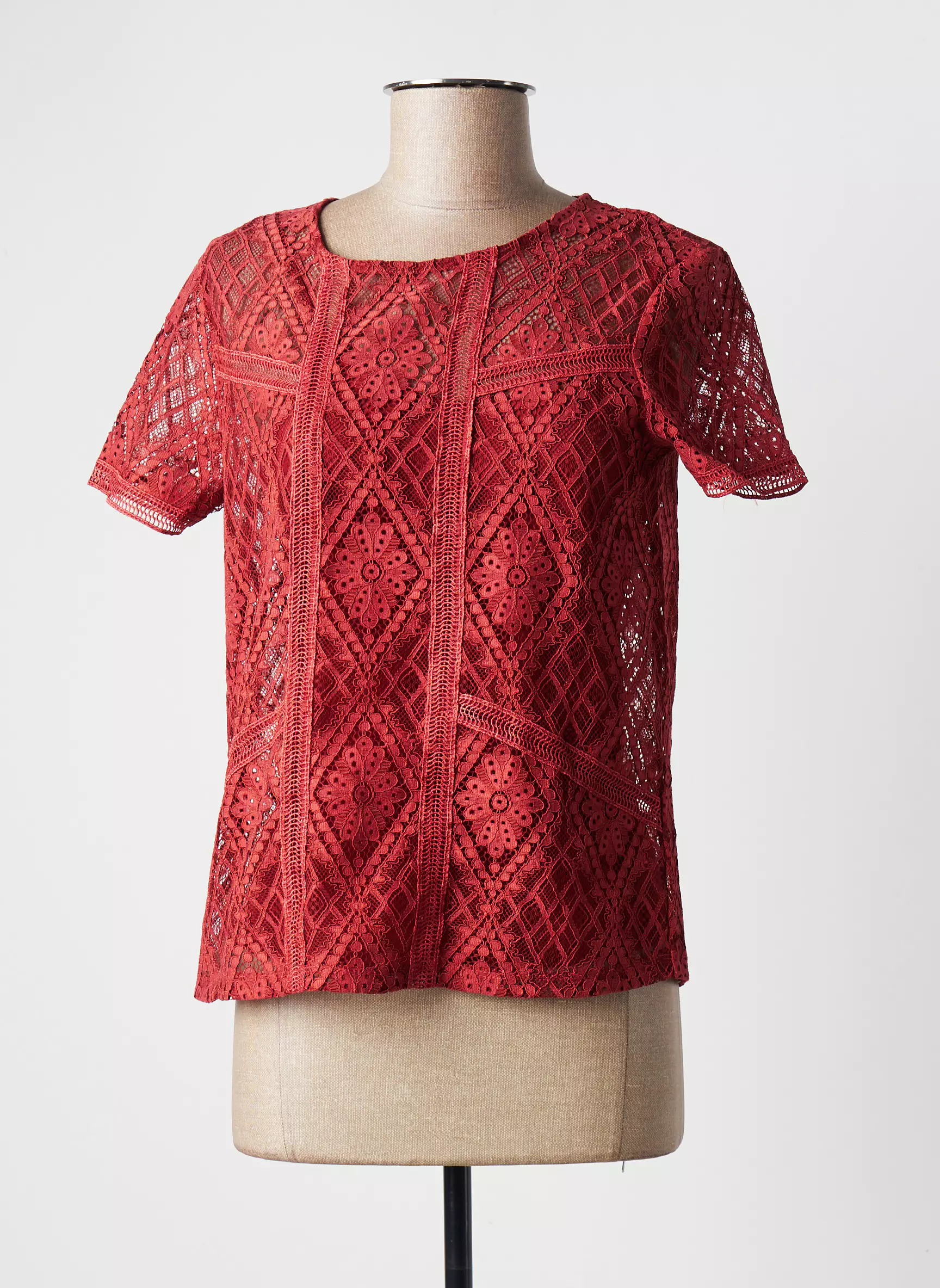 Morgan Tops Femme couleur rouge