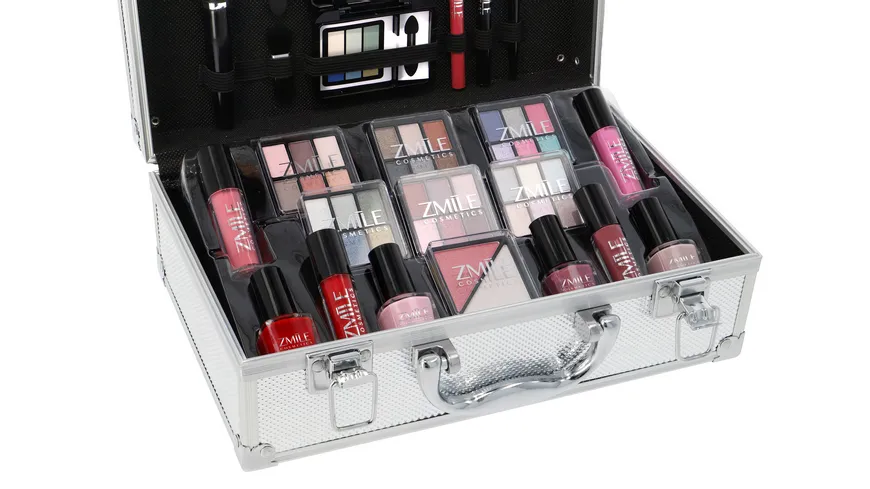 ZMILE cosmetics Kosmetik-Koffer silber silber
