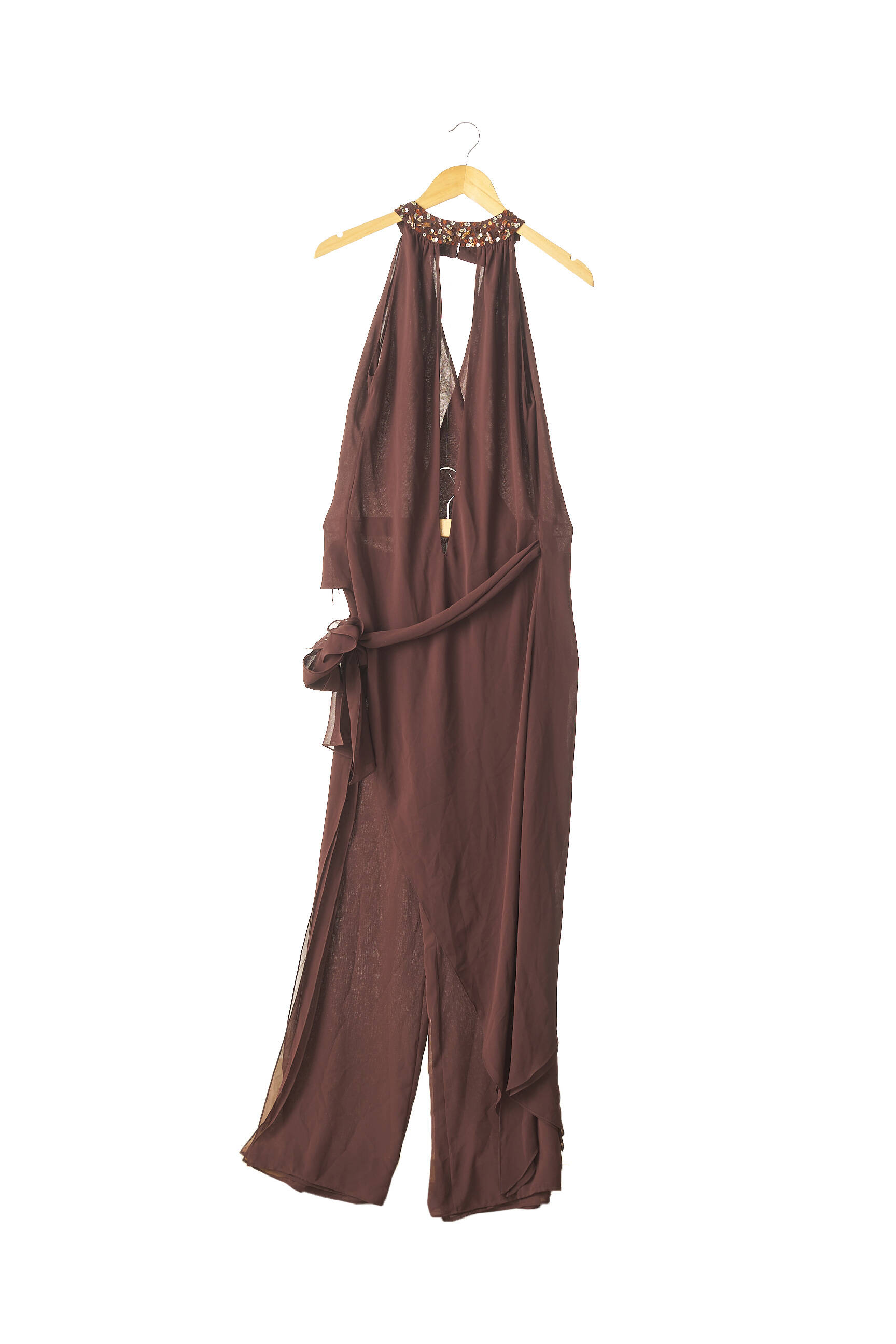 Zinas Ensembles Pantalon Femme couleur marron