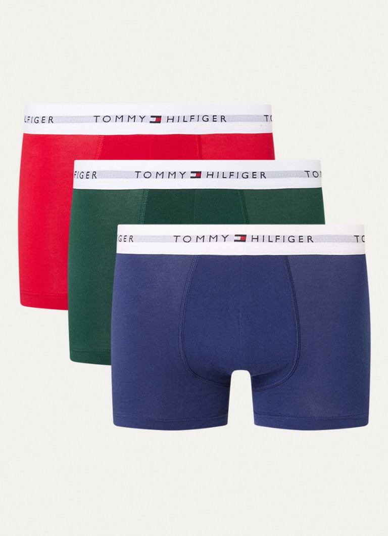 Boxers Tommy Hilfiger avec bande logotée, lot de 3
