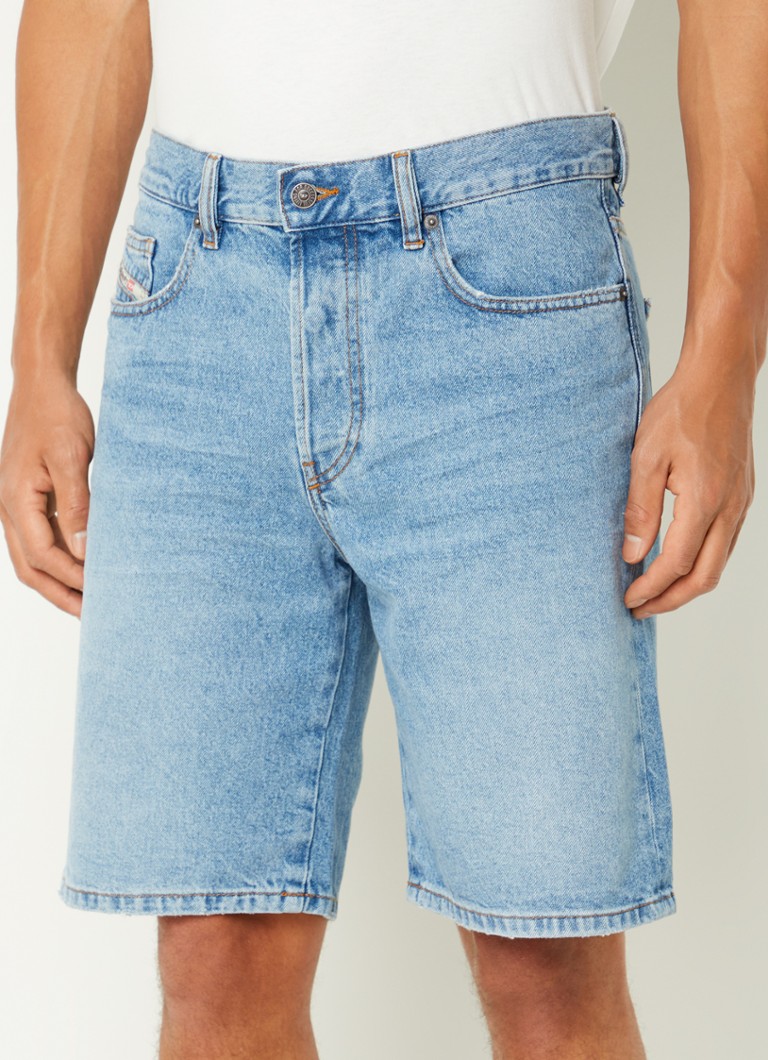 Pantaloncini in denim Diesel dal taglio classico