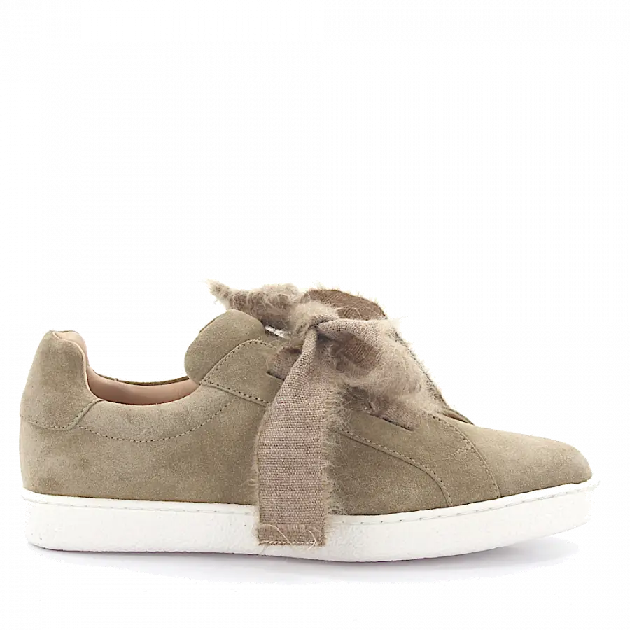 Unützer - Sneaker 8015 Veloursleder beige - beige