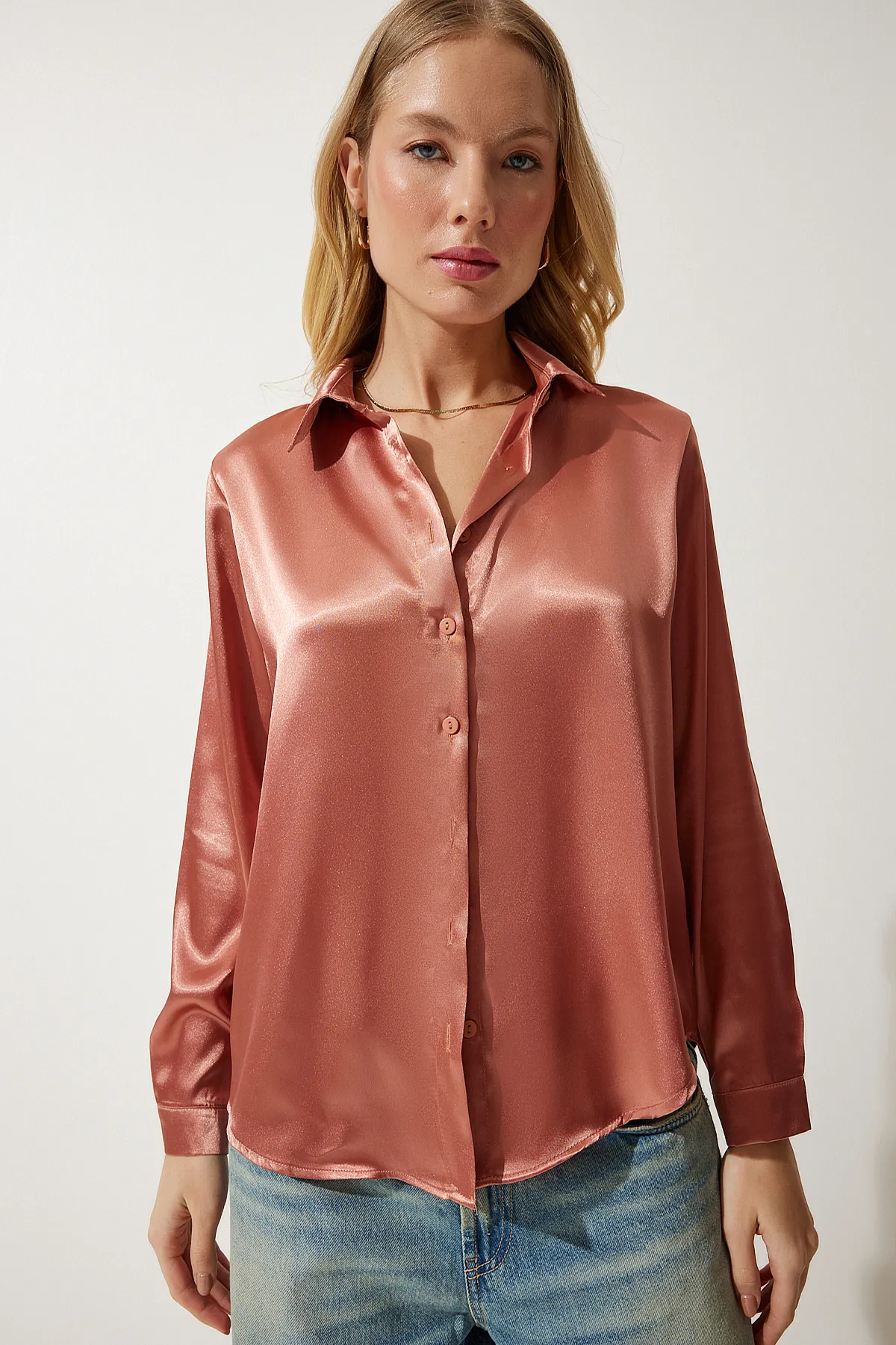 Happiness İstanbul  Hemde - Rosa - Regular Fit