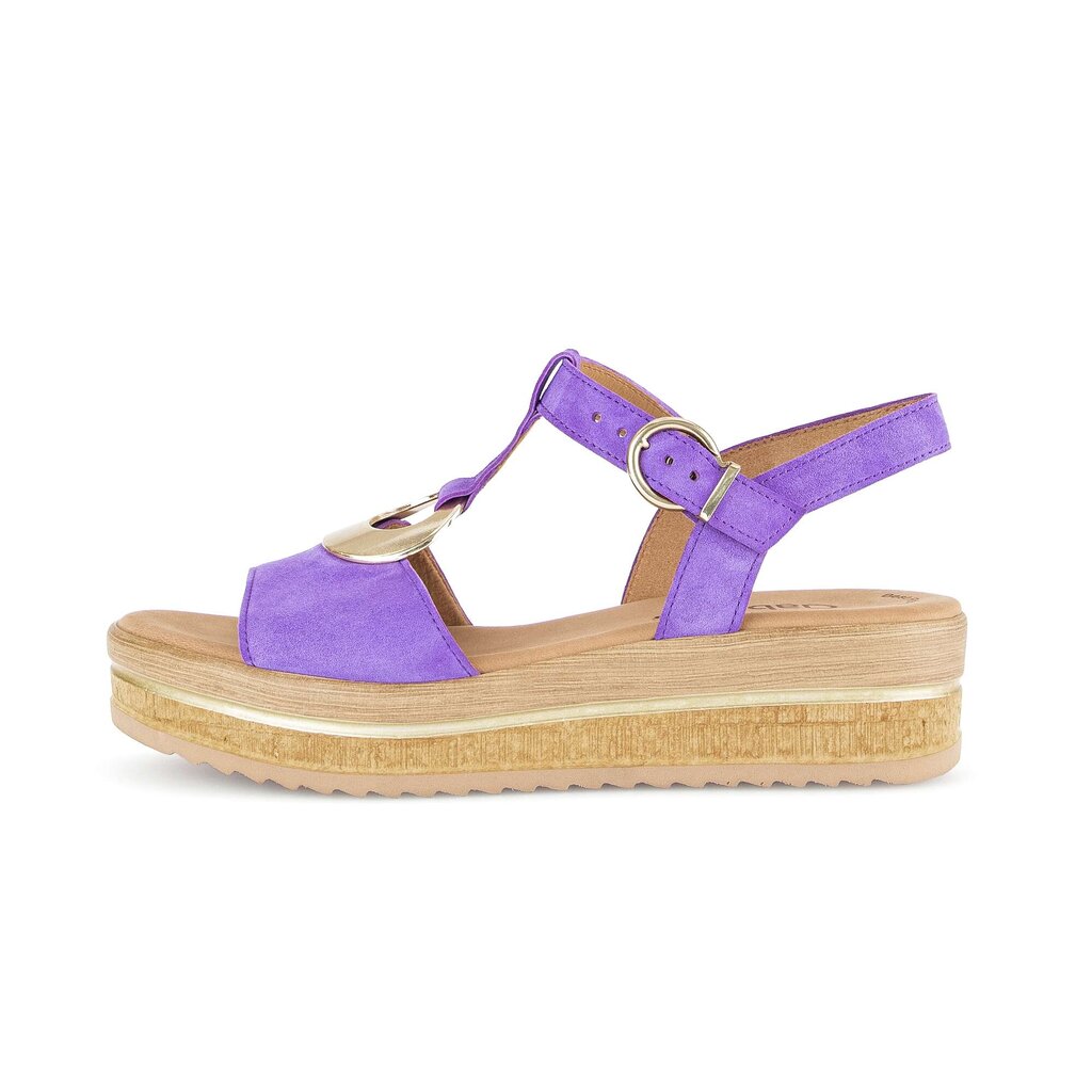 Gabor fashion Plateau Sandale lila