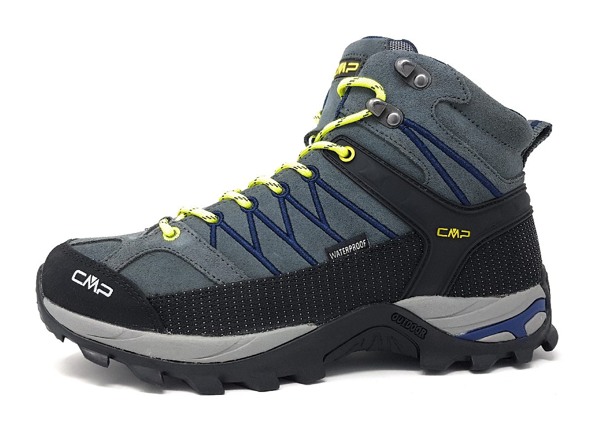 CMP He. Trekking Rig. Waterpr 3Q12947 Grau 66UL Grau/Blau
