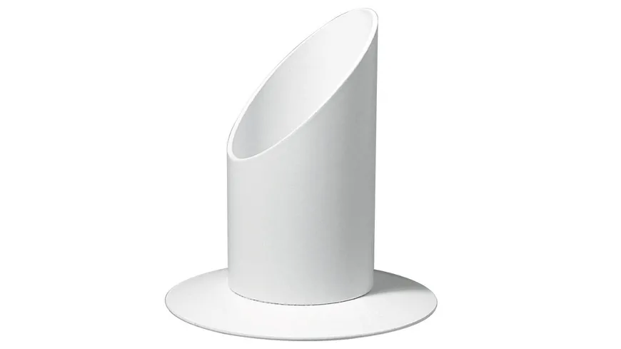 Rayher Kerzenhalter, 40 mm øfür Tauf- und Kommunionkerzen weiss