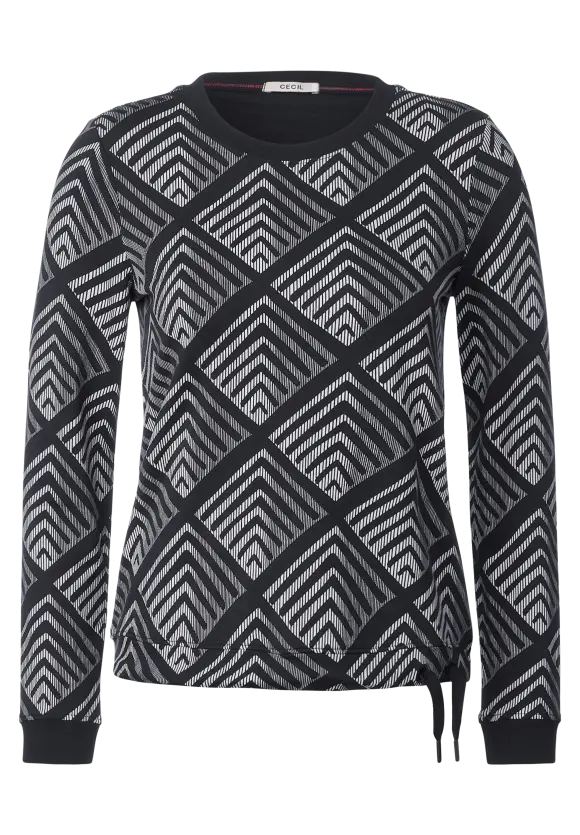 CECIL Shirt mit Grafikprint
