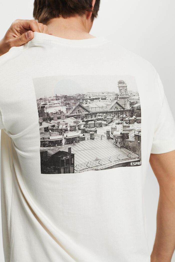 T-Shirt mit Print auf Vorder- und Rückseite