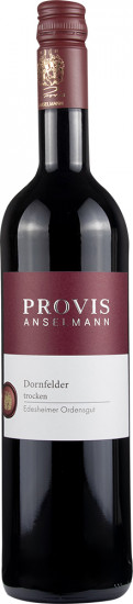 2021 Dornfelder Rotwein trocken - Weingut Provis Anselmann