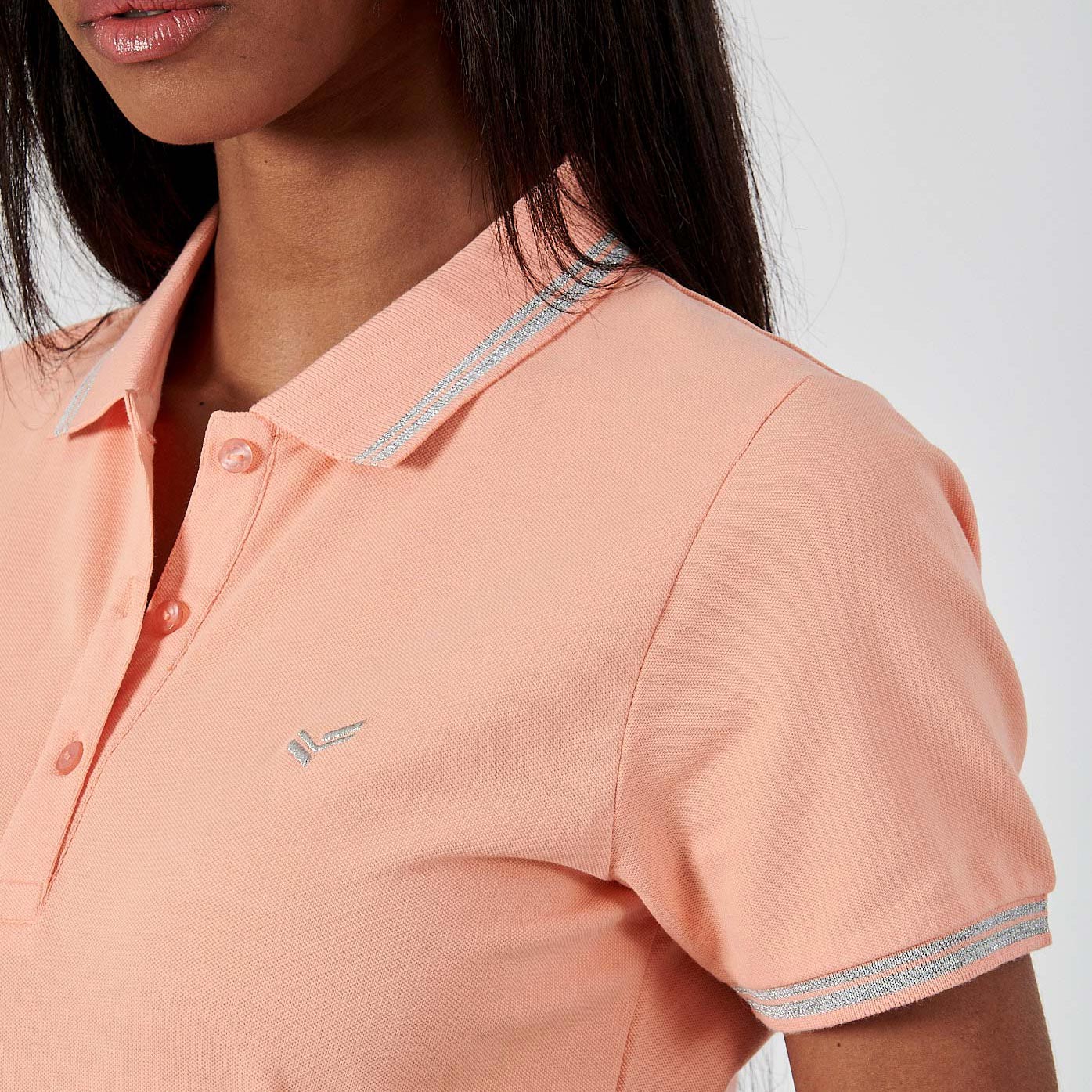 JULIX  Robe polo corail Femme