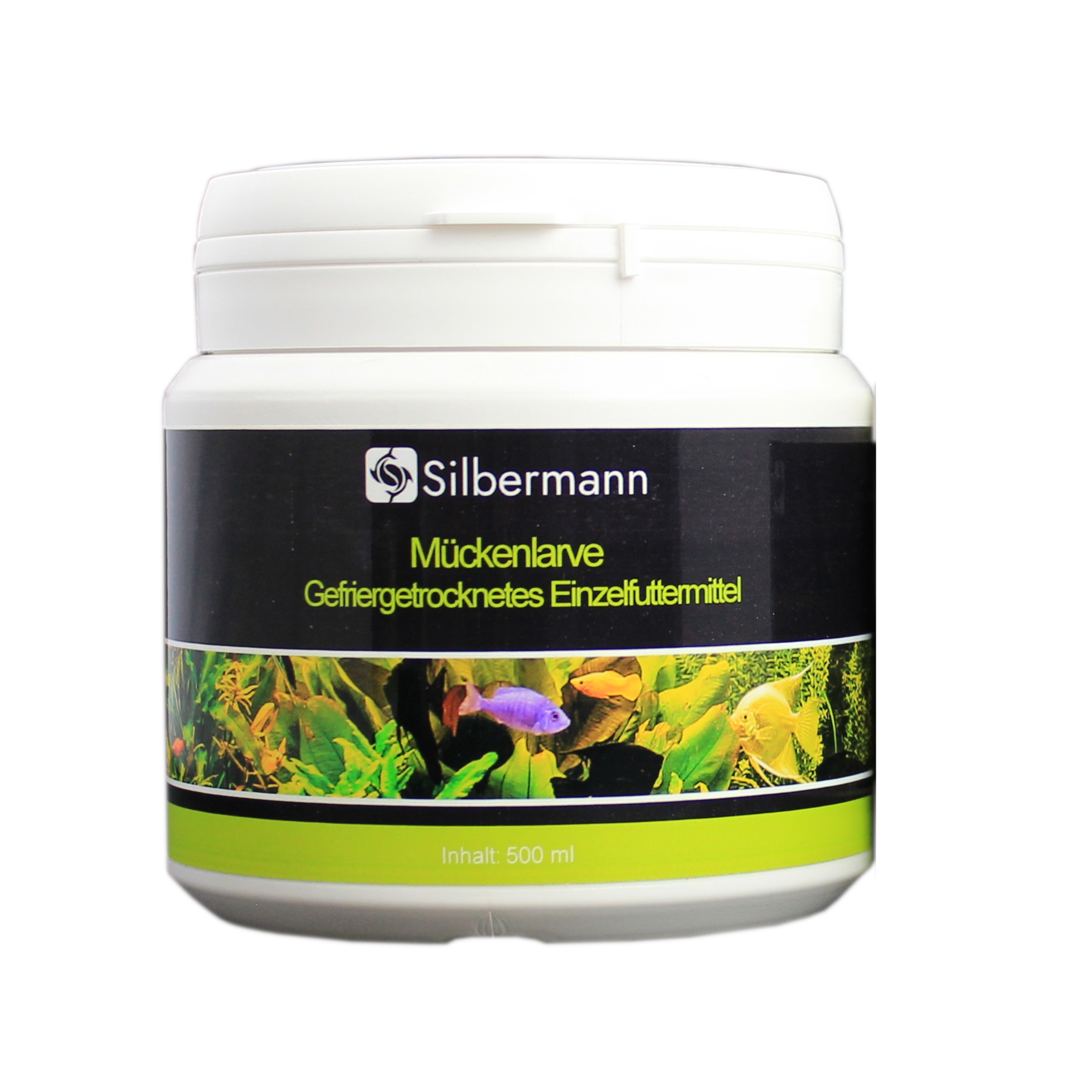 Silbermann Ergänzungsfutter Silbermann Mückenlarve rot FD 500 g