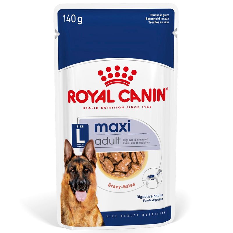 Royal Canin Maxi Adult in Soße zu TOP-Preisen
